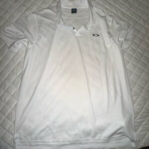 Oakley Men's White Polo Shirt